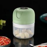 TurboPrep Mini Chopper – USB Rechargeable Electric Food Processor | Cordless Garlic & Vegetable Mincer