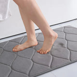 CloudEase Memory Foam Bath Rug – Ultra-Soft Non-Slip Bathroom Mat | Quick-Dry Washable Comfort Carpet