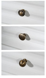 Château Verne Brass Cabinet Handles – Vintage European Furniture Pulls | Luxury Bronze Hardware