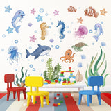 OceanDream Kids Wall Decals – Underwater Animal Stickers for Bedrooms & Playrooms | Removable Marine Theme Décor