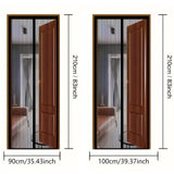 MagnaScreen Magnetic Door Insect Curtain – Automatic Closing Mosquito & Fly Mesh | Hands-Free Entry | 90 × 210 cm or 100 × 210 cm