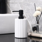 Alvara Ceramic Soap Dispenser – Luxury Hand Pump Bottle | Modern Bathroom & Kitchen Accessory