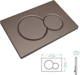 Velora Conceal Flush Button – Minimalist WC Push Plate with Premium Quiet-Flush Design