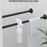 Velmora Magnetic Shower Curtain – Waterproof Linen-Effect Bathroom Curtain | Foldable Minimalist Shower Screen
