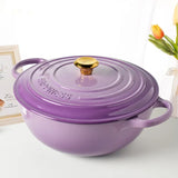 Hearthstone Enameled Cast Iron Dutch Oven – 5-Quart Induction Cooking Pot | Premium Multi-Use Casserole Dish