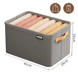 ClosetNest Foldable Clothing Organizer – Wardrobe Storage Organizer | Maximize Closet Space | Reinforced Fabric Storage Bin