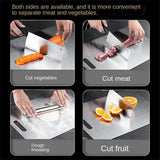 PureSteel Pro 316 Stainless Steel Cutting Board – Double-Sided Food Prep Board | Hygienic Chopping Surface | Heavy-Duty Kitchen & Dough Board