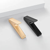 Eloria Sarihosy Luxury Matte Zinc Alloy Wall Hooks – Modern Black & Gold Coat, Towel & Accessory Hangers (1 or 5 Piece Set) | Premium Wall-Mounted Storage Solution
