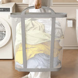 AirNest Foldable Laundry Basket – Breathable Mesh Storage Hamper | Portable Family Organiser
