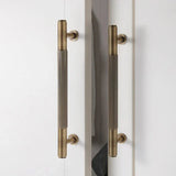 Château Verne Brass Cabinet Handles – Vintage European Furniture Pulls | Luxury Bronze Hardware