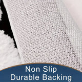 Monochréa Designer Bath Mat – Non-Slip Absorbent Bathroom Rug | Modern Black & White Floor Décor