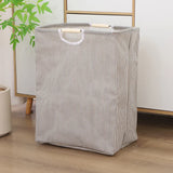 NaturaFold Cotton Laundry Basket – Waterproof Foldable Storage Hamper | Compact Eco-Friendly Organiser