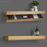 Obscura Floating Storage Shelf – Hidden Compartment Wall Shelf | Secret Wooden Storage Organiser