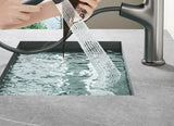 AquaClean Pull-Out Basin Mixer – Bathroom Faucet with Oral Rinse Function | Modern Hot & Cold Sink Tap