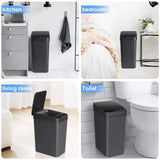 PureSense Automatic Sensor Bin – 12L Touchless Waste Bin | Modern Hygienic Home Design