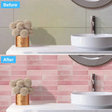 GlowTile 3D Wall Panels – Waterproof Peel & Stick Backsplash Tiles | Modern Self-Adhesive Interior Décor
