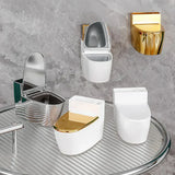 AeroVault Wall Ash Holder – Compact Bathroom & Office Ashtray | Modern Space-Saving Smoke Bin