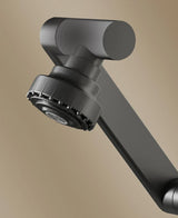 AquaTwist FlexPro Basin Mixer – 360° Swivel Bathroom Faucet | Dual-Handle Hot & Cold Sink Tap