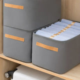 ClosetNest Foldable Clothing Organizer – Wardrobe Storage Organizer | Maximize Closet Space | Reinforced Fabric Storage Bin