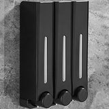 PureLine 500 Wall Soap Dispenser – Refillable No-Drill Shampoo & Hand Wash Pump for Bathrooms & Kitchens
