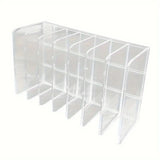 Lucentra Clear Storage Organiser – 7-Compartment Vanity & Desk Organiser | Modern Transparent Storage Box