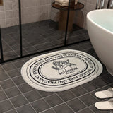 Celestelle Angel Plush Bath Mat – Soft Non-Slip Floor Rug | Decorative Bathroom & Entryway Décor