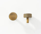 Valmere Brass T-Bar Cabinet Handles – Antique Brass Furniture Pulls | Luxury Modern Hardware