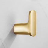 SilverLatch Adhesive Hooks – Polished Brass Wall Hangers | Heavy-Duty No-Drill Storage Hooks