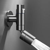 SlimTap ProWall Utility Faucet – Concealed Stainless Steel Wall Tap | Compact Cold Water Cleaning Sink Mixer
