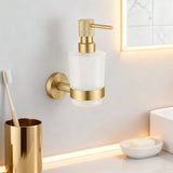 Roséva Luxe Bathroom Accessory Set – Brushed Rose Gold Wall-Mounted Hardware Collection | Modern Stainless Steel Décor
