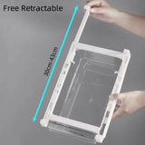 ClearNest Fridge Storage Drawer – Transparent Under-Shelf Refrigerator Organiser | Space-Saving Food Container