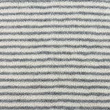 Veloura Stripe Jacquard Fleece Fabric – Ultra-Soft Lamb Fleece Textile | Premium Sewing & DIY Material