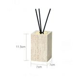 Bellaverto Beige Travertine Bathroom Accessory Set – Natural Stone Spa Collection | Luxury Marble Bathroom Décor