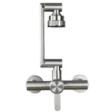 FlexCore Pro 360 Wall Mixer – 4-Mode Flexible Stainless Steel Faucet | Professional Kitchen & Bathroom Tap