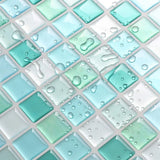 Luméra Glass Mosaic Panels – Waterproof 3D Peel & Stick Tile Decals | Luxury Kitchen & Bathroom Wall Covering