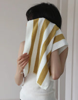 Maison Riviera Striped Cotton Towels – Luxury Hotel-Quality Bath & Beach Towel Set | Premium Jacquard Cotton