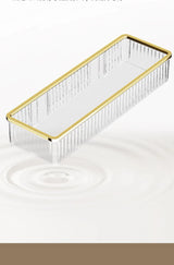CrystalNest Corner Shelf – Clear Acrylic Bathroom Organiser | No-Drill Wall Storage Rack