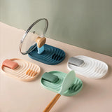 CookRest Silicone Utensil Tray – Heat-Resistant Spoon & Spatula Holder | Kitchen Counter Organiser