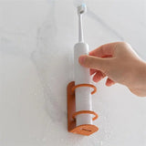 IronGrip No-Drill Toothbrush & Razor Wall Holder – Heavy-Duty Steel Bathroom Organizer