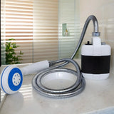 TrailFlow Portable Outdoor Shower Pump – Manual Camping & Travel Rinse System for Beach, Hiking & Pet Care