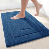 CloudSoft Luxe Bath Mat – Ultra Absorbent Microfibre Bathroom Rug | Non-Slip Quick-Dry Comfort Mat