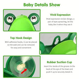 SplashHop Frog Toddler Urinal – Interactive Boys’ Potty Training Toilet | Fun Wall-Mount Pee Trainer