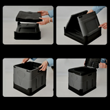 TrailEase Portable Toilet – Foldable Camping & Emergency Travel Toilet | Compact Outdoor Sanitation Solution