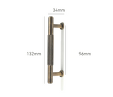 Château Verne Brass Cabinet Handles – Vintage European Furniture Pulls | Luxury Bronze Hardware