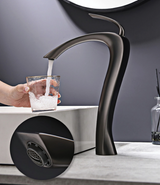 Silverline Luxe Basin Mixer – Polished Chrome Bathroom Faucet | Premium Single Lever Sink Tap
