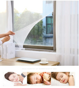 AirGuard Adhesive Insect Screen – Mosquito & Fly Mesh for Doors and Windows | Fresh-Air Barrier | 150 × 130 cm