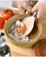 FlexiLadle Premium Silicone Spoon – Heat-Resistant Nonstick Cooking Utensil | BPA-Free Kitchen Tool