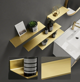 Vellora Aluminium Shower Shelf – Modern Wall-Mounted Bathroom Organiser | Luxury Shower Storage Rack