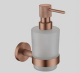 Roséva Luxe Bathroom Accessory Set – Brushed Rose Gold Wall-Mounted Hardware Collection | Modern Stainless Steel Décor