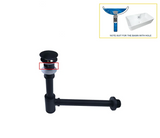 PureSeal Brass Basin Waste Kit – Luxury Pop-Up Drain & Anti-Odour Trap | Premium Bathroom Sink Drain Set